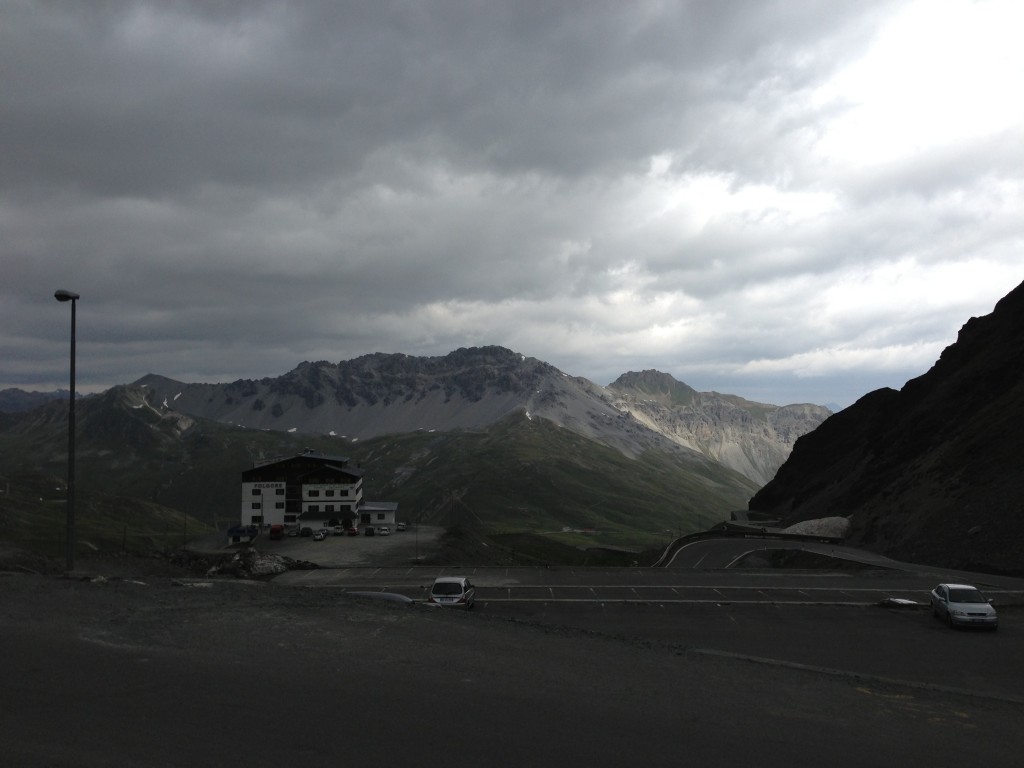 Threatening clouds